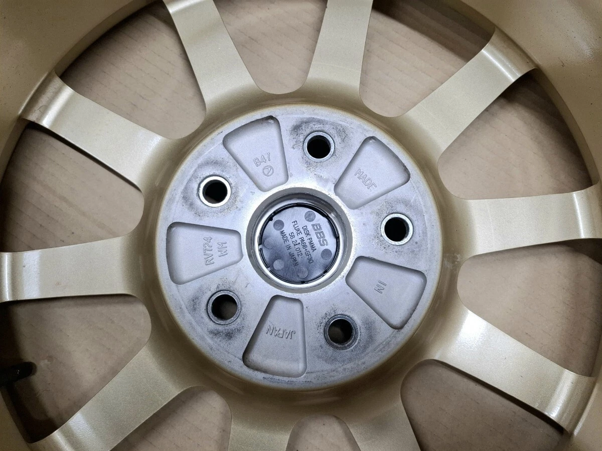 JDM Superb Quality Subaru Impreza WRX STI Genuine BBS Wheels 4Book GDB No Tires - Image 10