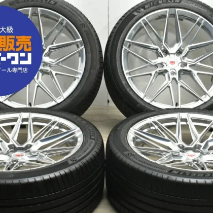JDM Used VOSSEN EVO EVO-5 4-Book Set 2210.0J x 22+18 PCD 130 295/40R22 No Tires