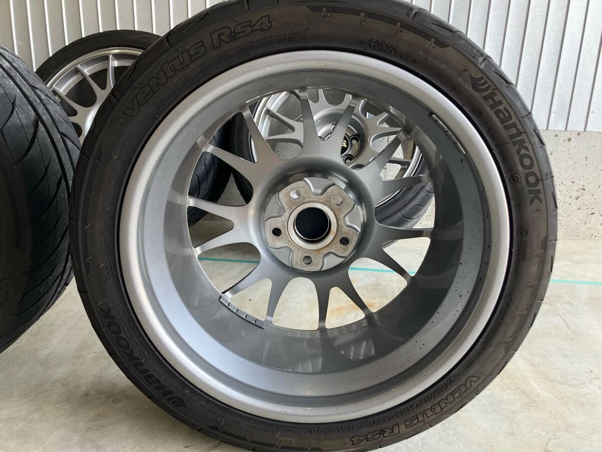 JDM No scratches BBS RE 8.5J 9.5J +24 18114.3 245 275 Celsior Aristo C No Tires - Image 7