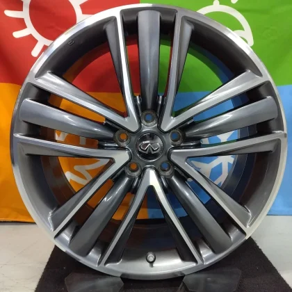 JDM NISSAN V37 Skyline Type SP OEM 8.5J+50 114.3-5H Tires for Tire Cha No Tires