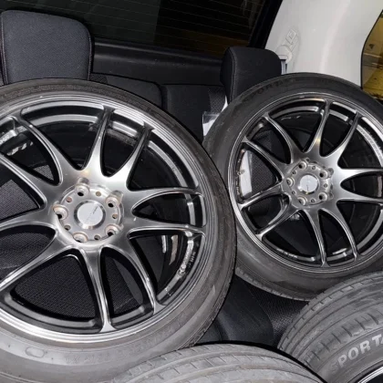 JDM workemotionCR pole No Tires