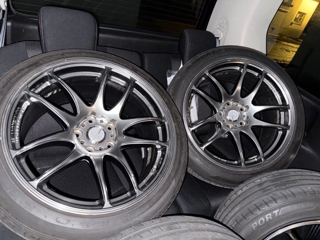 JDM workemotionCR pole No Tires