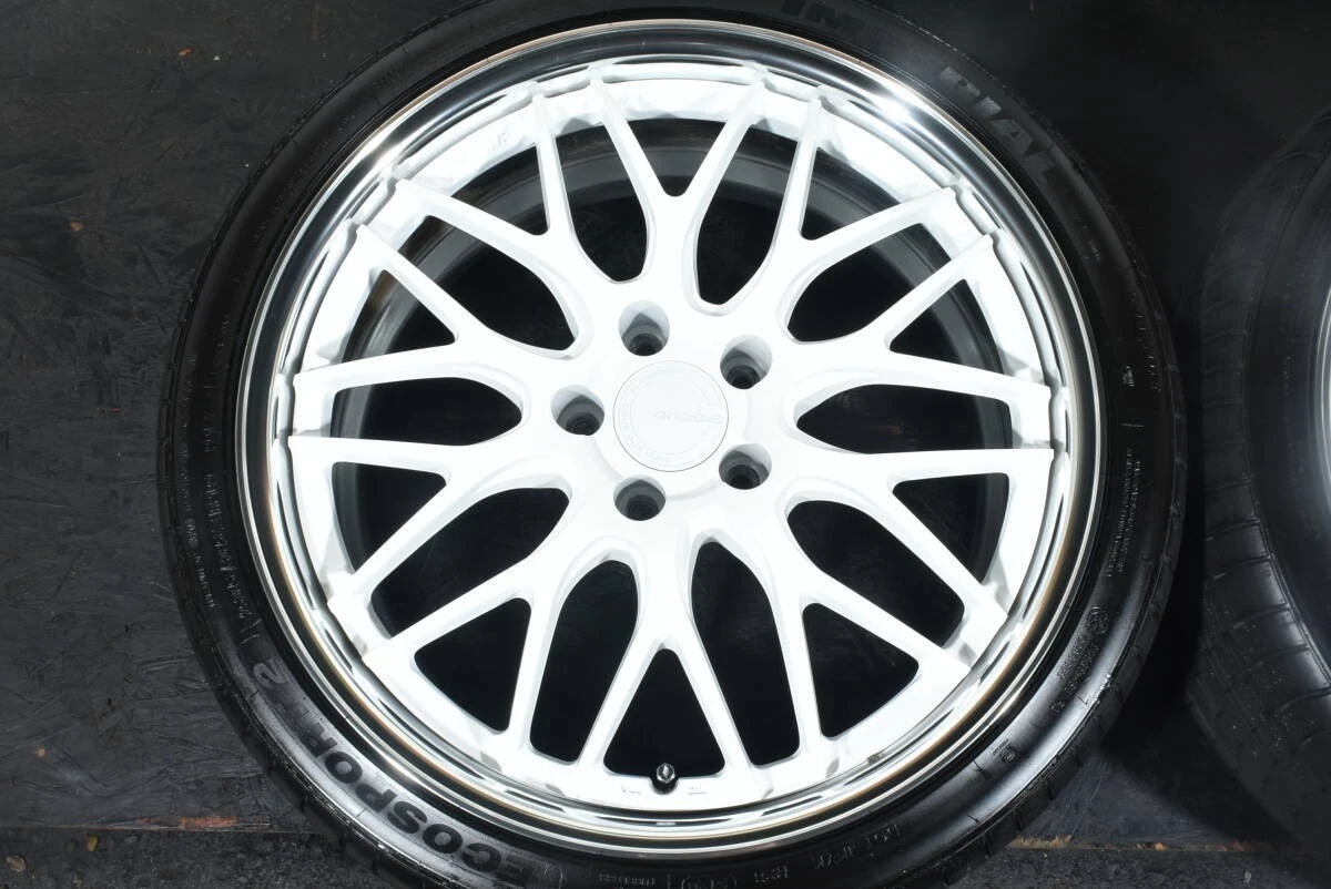 JDM WORK Gnosis HR201 HR1 19-inch PCD112 8J +46 IMPERIAL ECOSPORT2 235 No Tires - Image 4