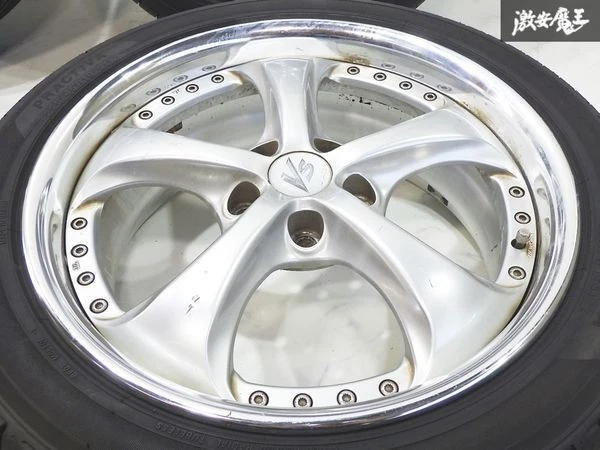 JDM Rare/Out of Print WORK VS-KF 188.5J +45 5-Lug PCD114.3 Wheels 225/ No Tires - Image 3