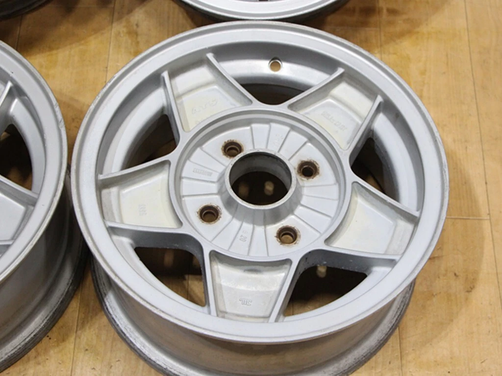 JDM B851 Rare Out-of-print Old Car Lightweight ATS Wheels German Made No Tires - Image 5