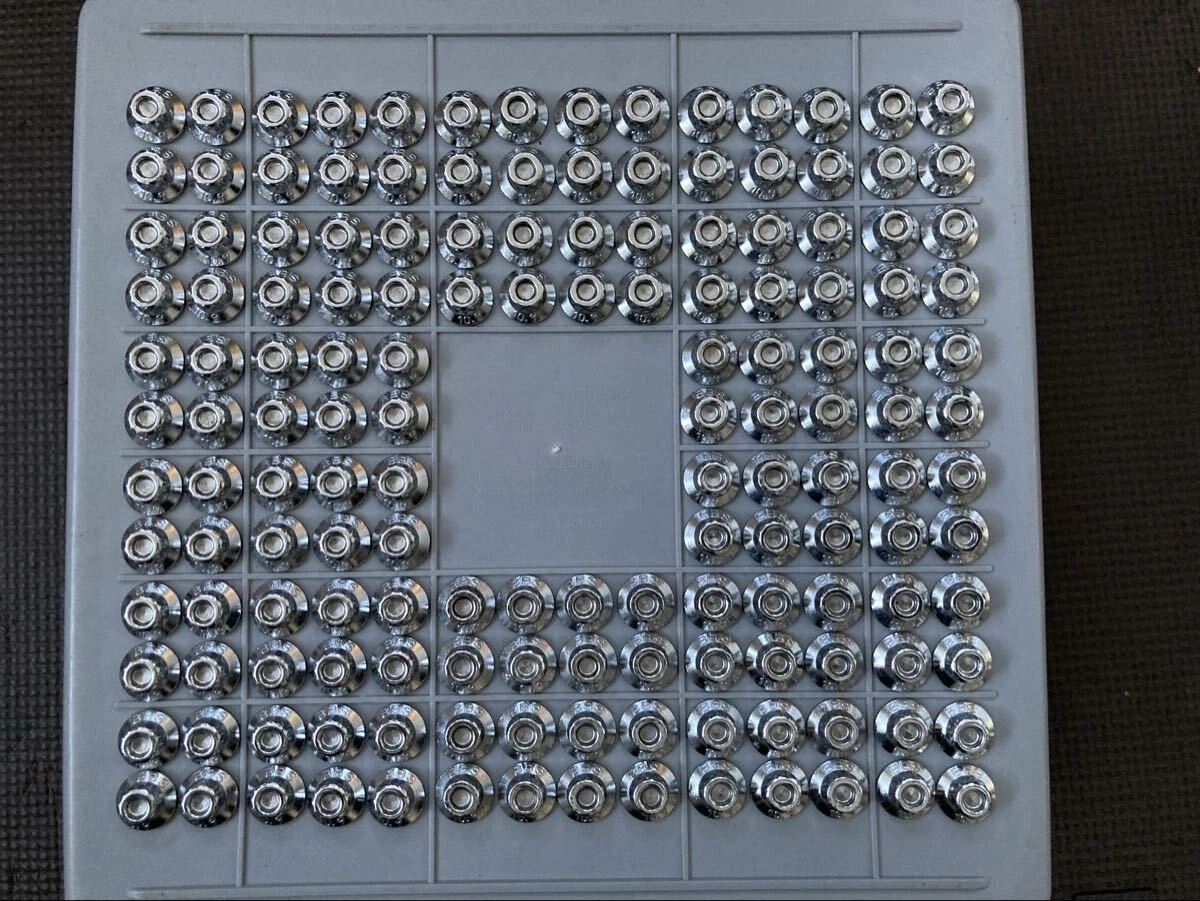 JDM Exquisite Finish BBS RS Genuine Piercing Bolt & Nut Set 152 Books No Tires - Image 2