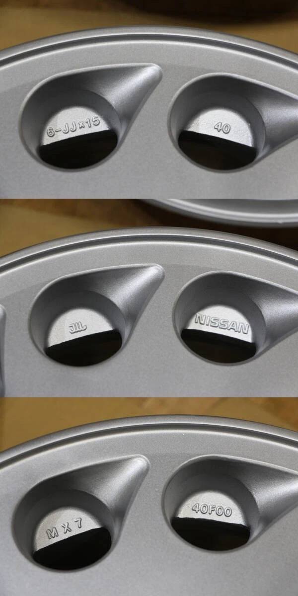 JDM C90 Rare Nissan Genuine S13 Silvia RPS13 15X6J+40 PCD114.3 JDM USD No Tires - Image 9