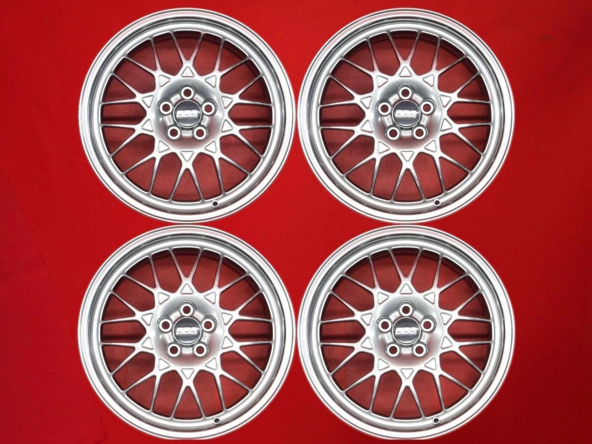 JDM Lightweight 7.1kg 1 pc Subaru genuine BBS used wheels 4Book 7J 17P No Tires