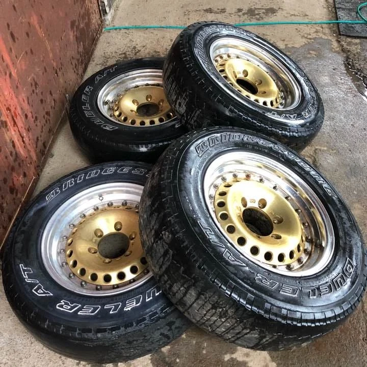 JDM SSR 16-inch aluminum wheels No Tires - Image 2