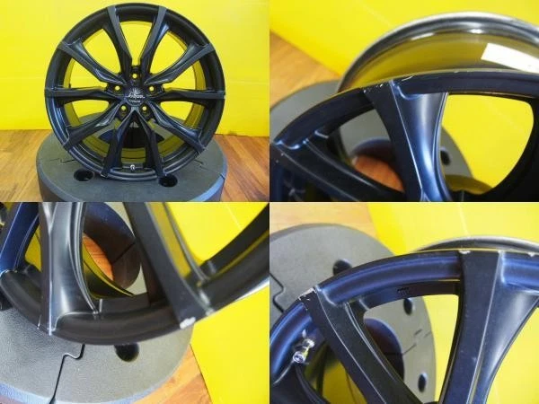 JDM 80 Series Harrier 225/55R19 Pirelli Powergy 2024 Model + WEDS Kran No Tires - Image 2