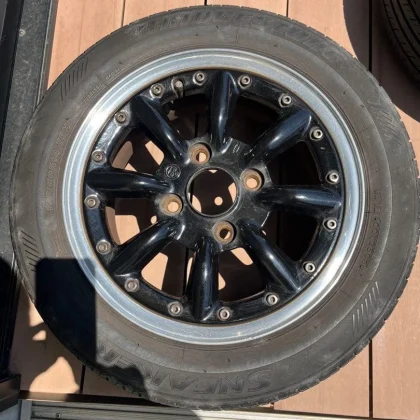 JDM SSR Watanabe RS-8 14-inch 114.3/4-hole 4-book set No Tires