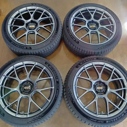 JDM BBS RE-V7 245/45ZR19 tires for BMW X1 U11 2023 model year No Tires