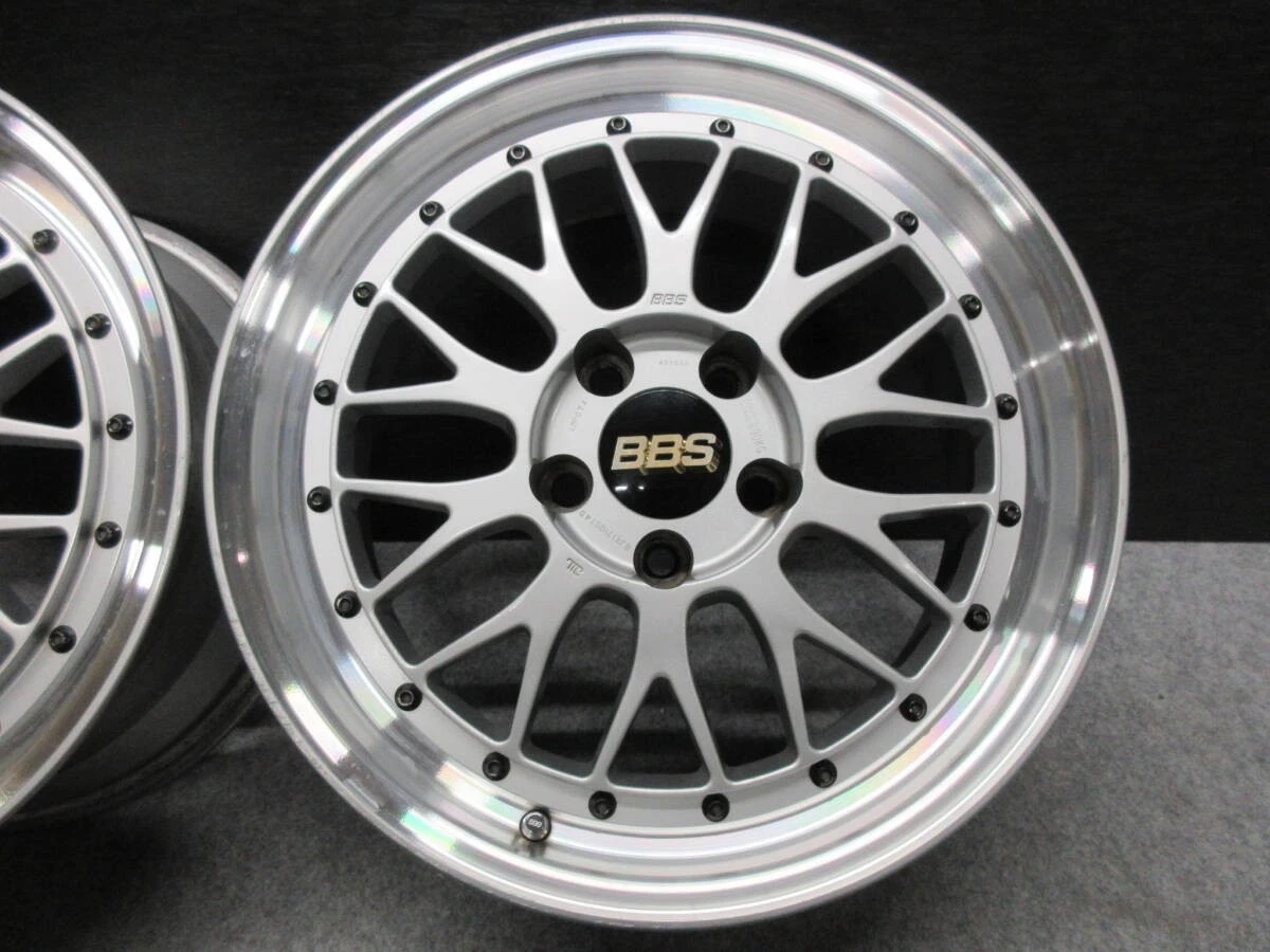 JDM Out of print model popular gold BBS LM 17 crown Mark X Silvia Skyl No Tires - Image 2