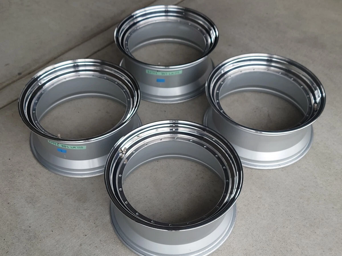 JDM Rare Size BBS LM LM175 Genuine Rim 4Book 17-inch Rebarrel Mount Ri No Tires