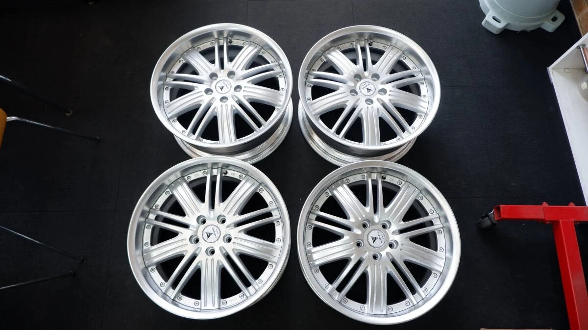 JDM WORK work VARIANZA wheels baked and painted by a wheel repair spec No Tires