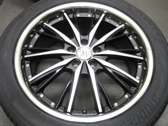 JDM Used ANHELO CORAZON CHARMANT 20-inch & BS ALENZA001 265/45R20 4-Bo No Tires - Image 5