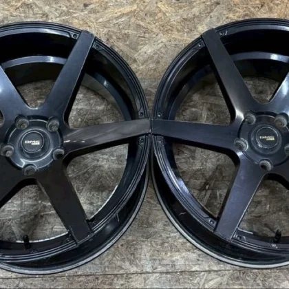 JDM Rare BMS Spoke Wheels 189.5J+15 PCD114.3 5-Hole 5H Doriketsu for S No Tires
