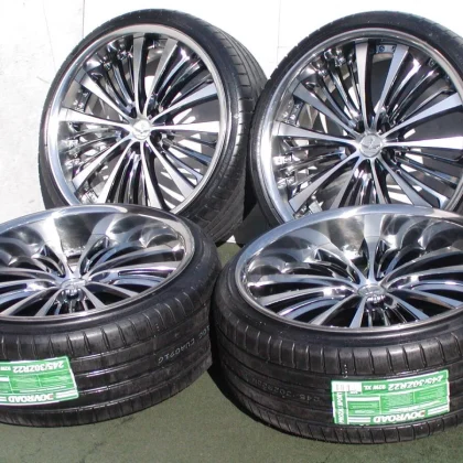 JDM Ultra-deep rim tires RAYS V350 PCD120-5H 9J 10J for Lexus LS460 LS No Tires