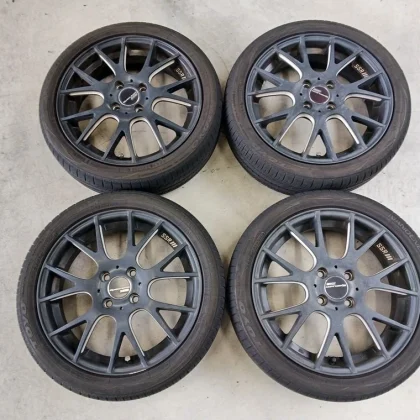 JDM "psi" SSR Tanabe Executor MB01 16x5J +48 4-hole PCD100 Aluminum Wh No Tires