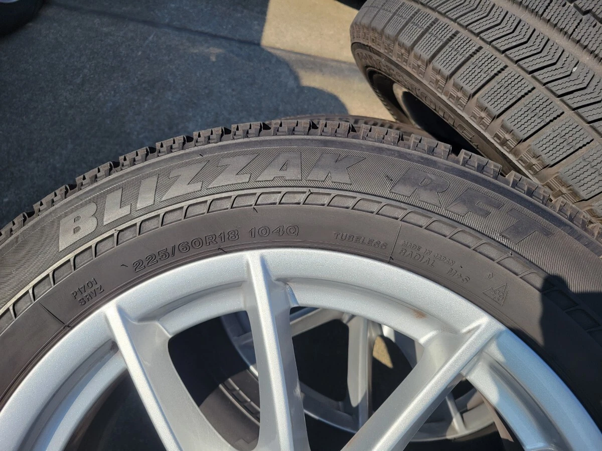 JDM Bridgestone Bridgestone RFT 225/60R18 wheels for BMW G01 G02 X3 an No Tires - Image 4