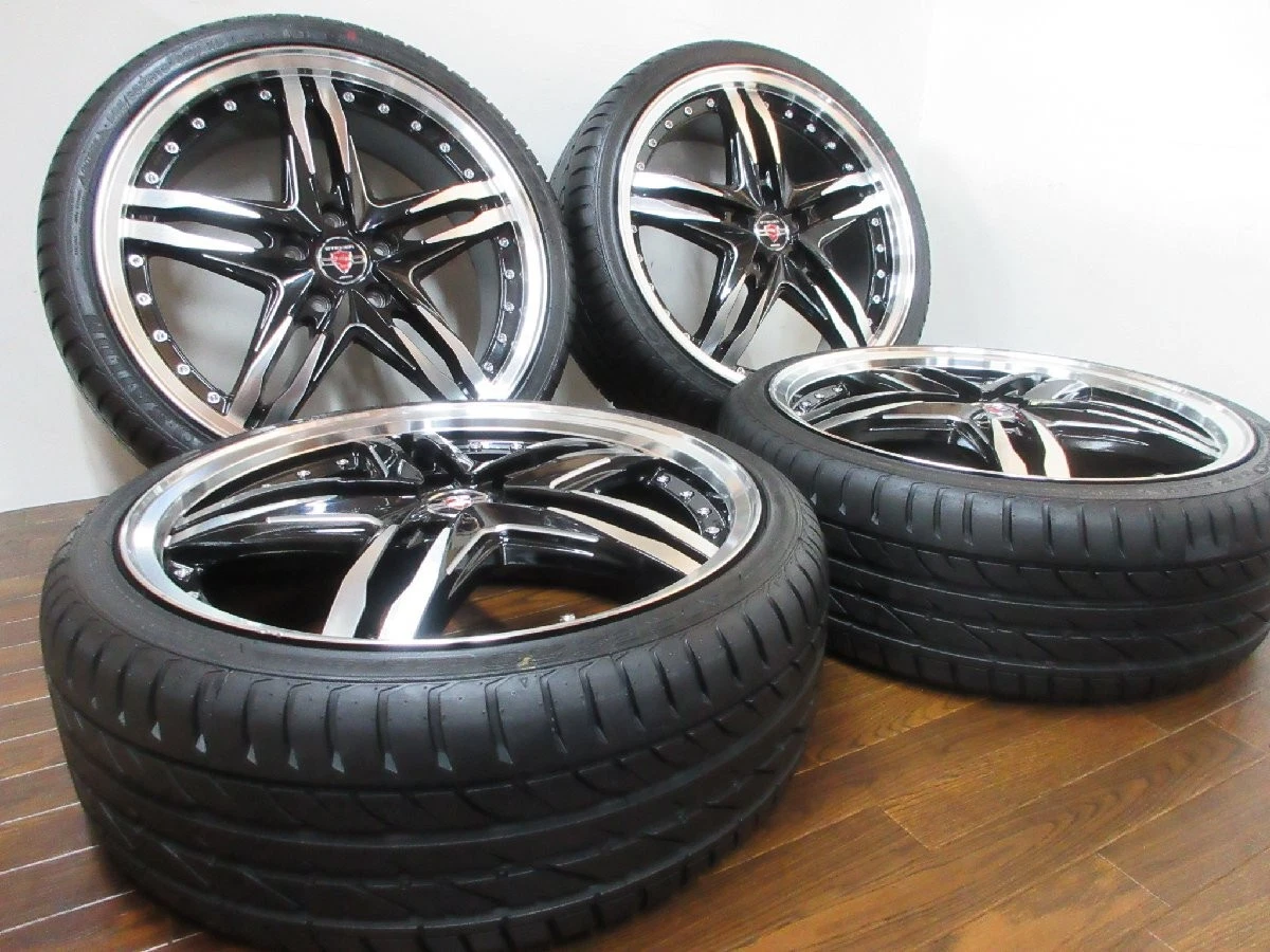 JDM AME Steiner LSV 19-inch 7.5J +55 5-lug PCD114.3 tires with Silun A No Tires - Image 6