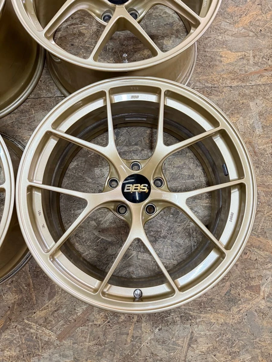 JDM Rare BBS RI-D RI001 RI032 199J+22 10J+35 PCD120 5-hole 5H lightwei No Tires - Image 5