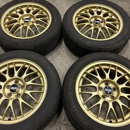 JDM Lightweight forged BBS RG362 16x6.5J 5H100PCD+48 FORGED Subaru gen No Tires