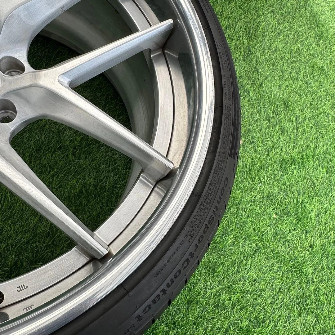 JDM T&T FORGED PCD114.3 maserati ferrari 22forging No Tires - Image 7