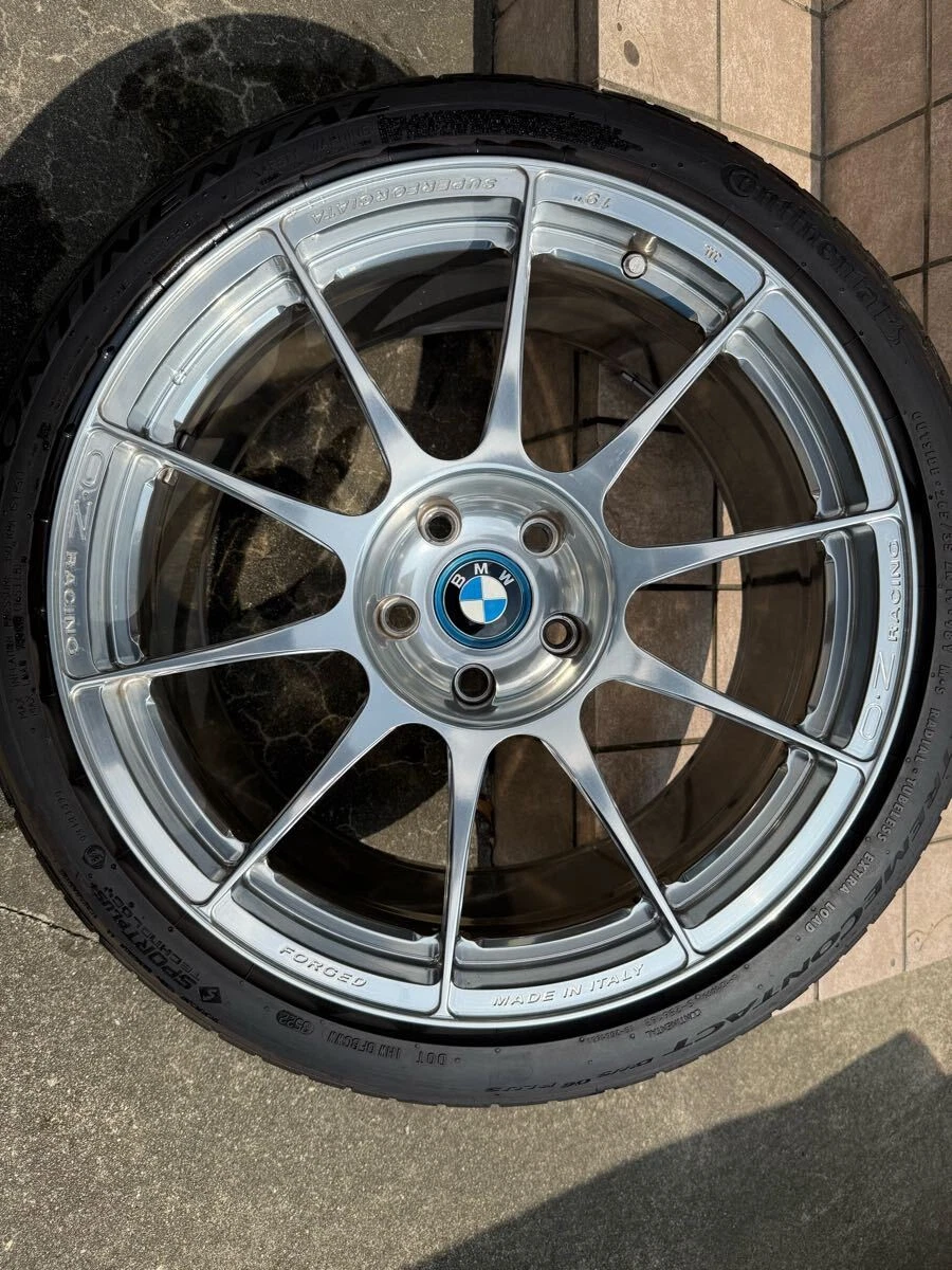 JDM Rare OZ Racing SUPERFORGIATA 19pcd120 Front 8.5j +29 Rear 10j +23 No Tires - Image 2