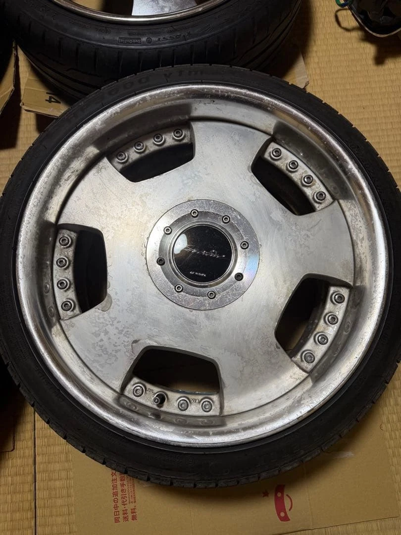 JDM Work Euroline 4Book set with tire tread No Tires - Image 3