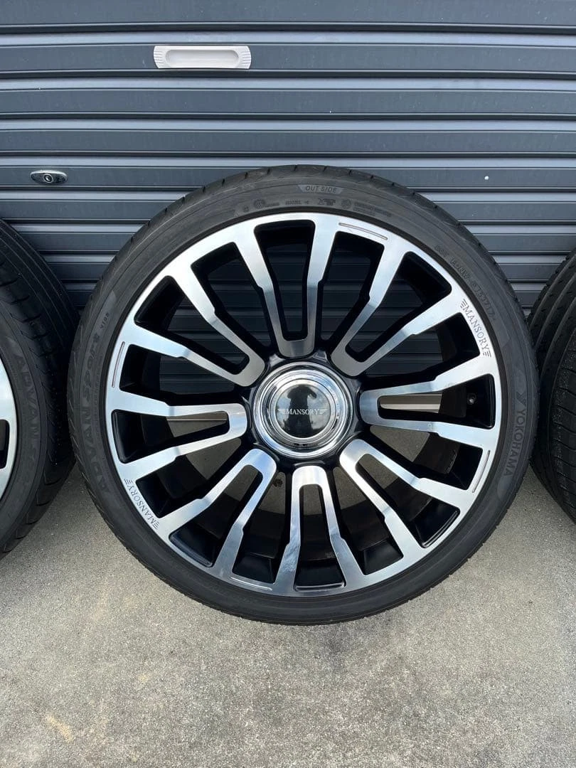 JDM Rolls Royce Ghost Mansory 22-inch Tire Wheel 4-Book Set No Tires - Image 4