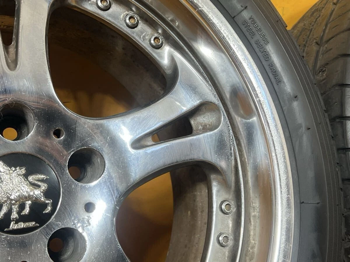 JDM Rare WEDS Kranze Cerberus 17-inch 9j +34 pcd114.3 5-hole 2-book se No Tires - Image 6