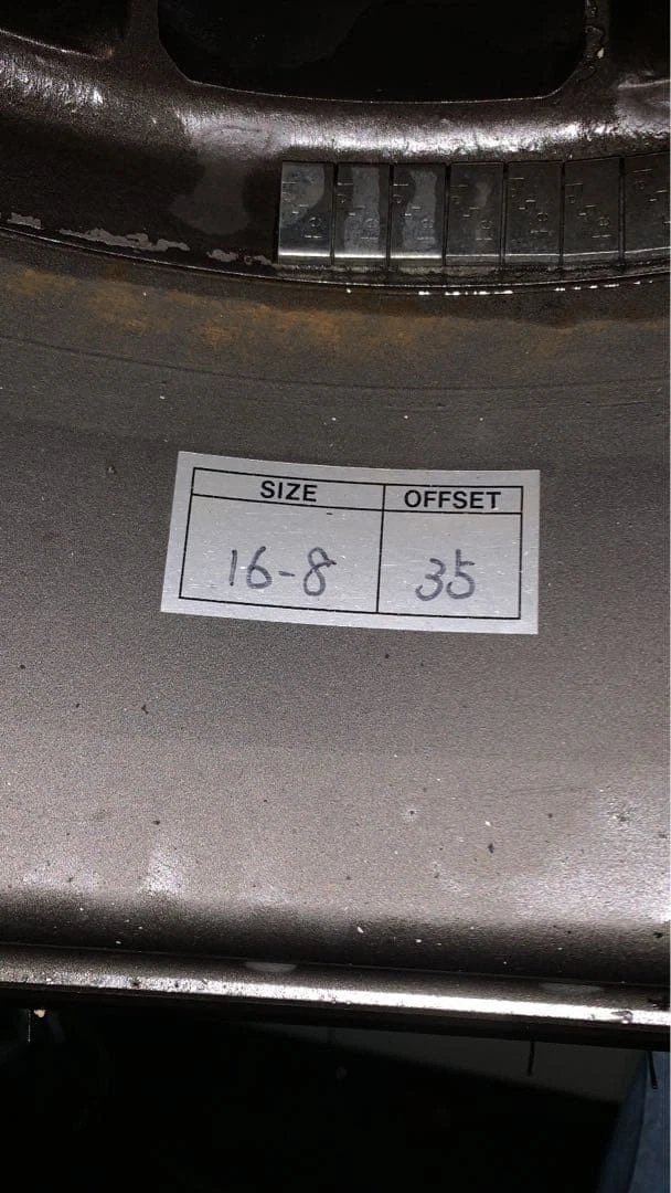 JDM RSWatanabe 168J +35 5H PCD114.3 2Book No Tires - Image 5