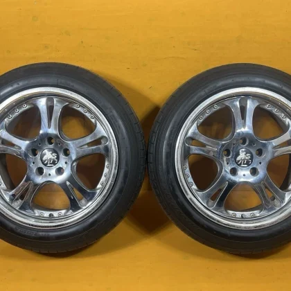 JDM Rare WEDS Kranze Cerberus 17-inch 9j +34 pcd114.3 5-hole 2-book se No Tires