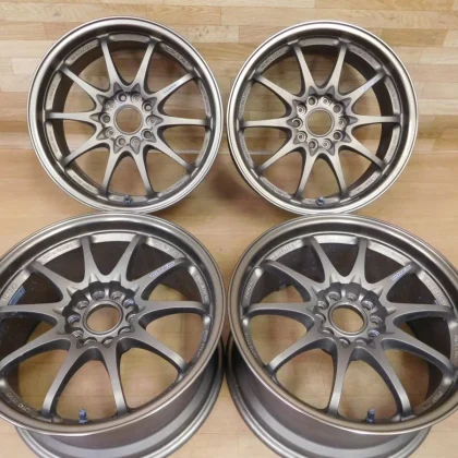 JDM 16-122Forged Good condition Rays CE28N17in 8.5J+40 7.5J+43 wheels. No Tires