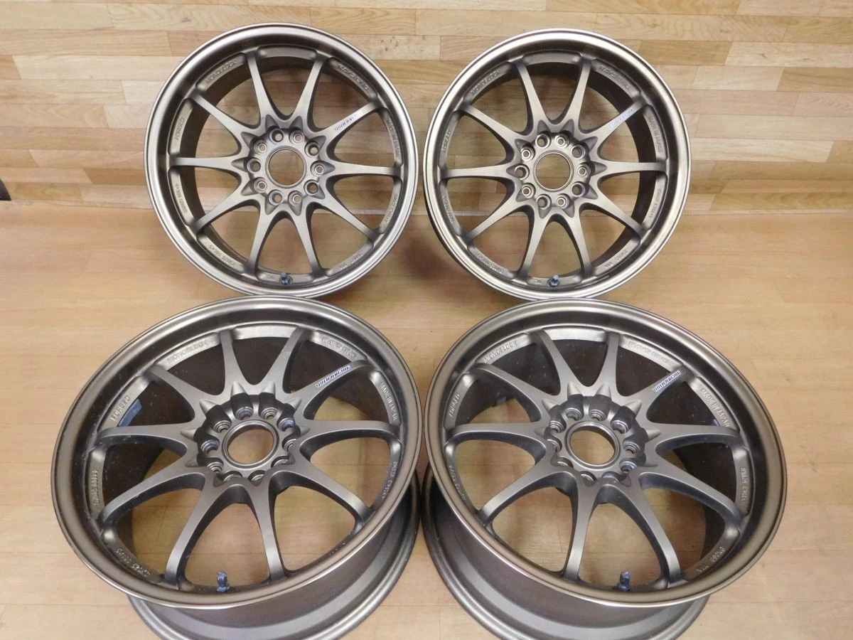 JDM 16-122Forged Good condition Rays CE28N17in 8.5J+40 7.5J+43 wheels. No Tires