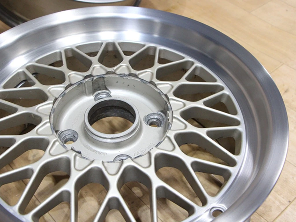 JDM B191 Out-of-print rare BBS RG019 15x6.5J+18 PCD114.3 4-lug 3-wheel No Tires - Image 7