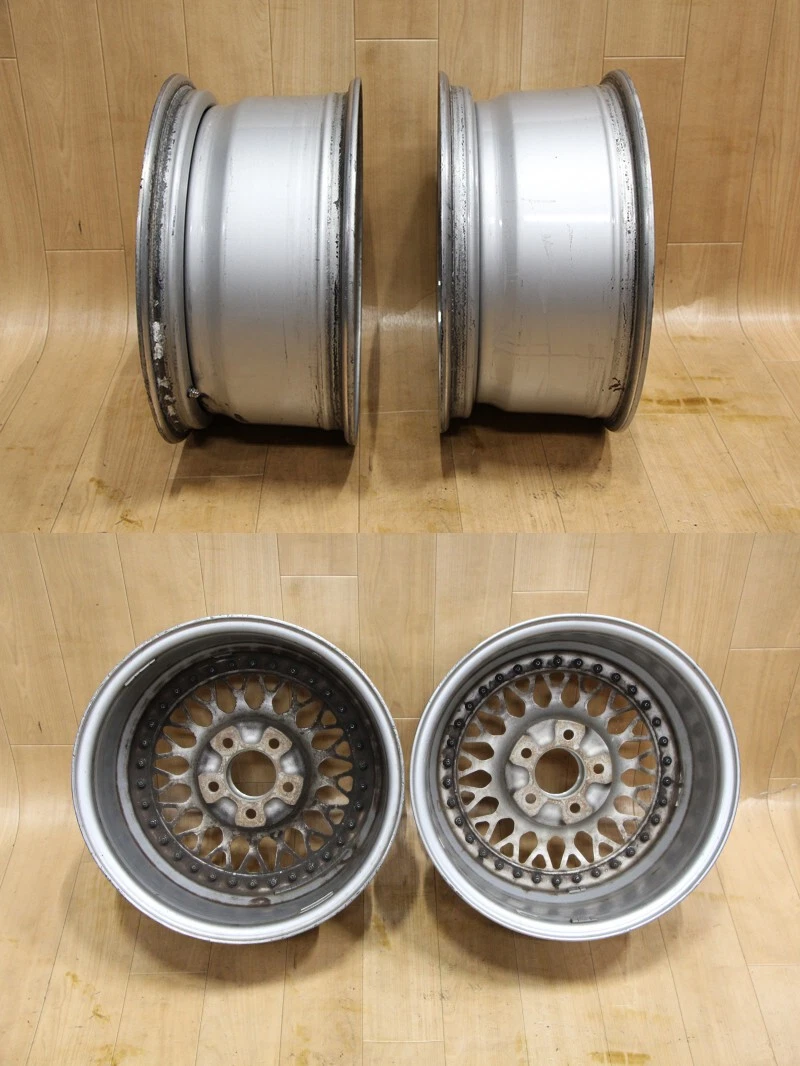 JDM B516 Deep Rim Out of Production Rare BBS RS317 16x7.5J+35 PCD114.3 No Tires - Image 10