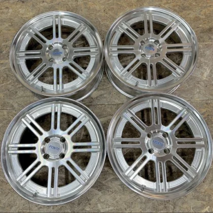 JDM Rare FONTE IZ-H01 176.5J+35 PCD100 4-lug 4H forging wheels for Roa No Tires