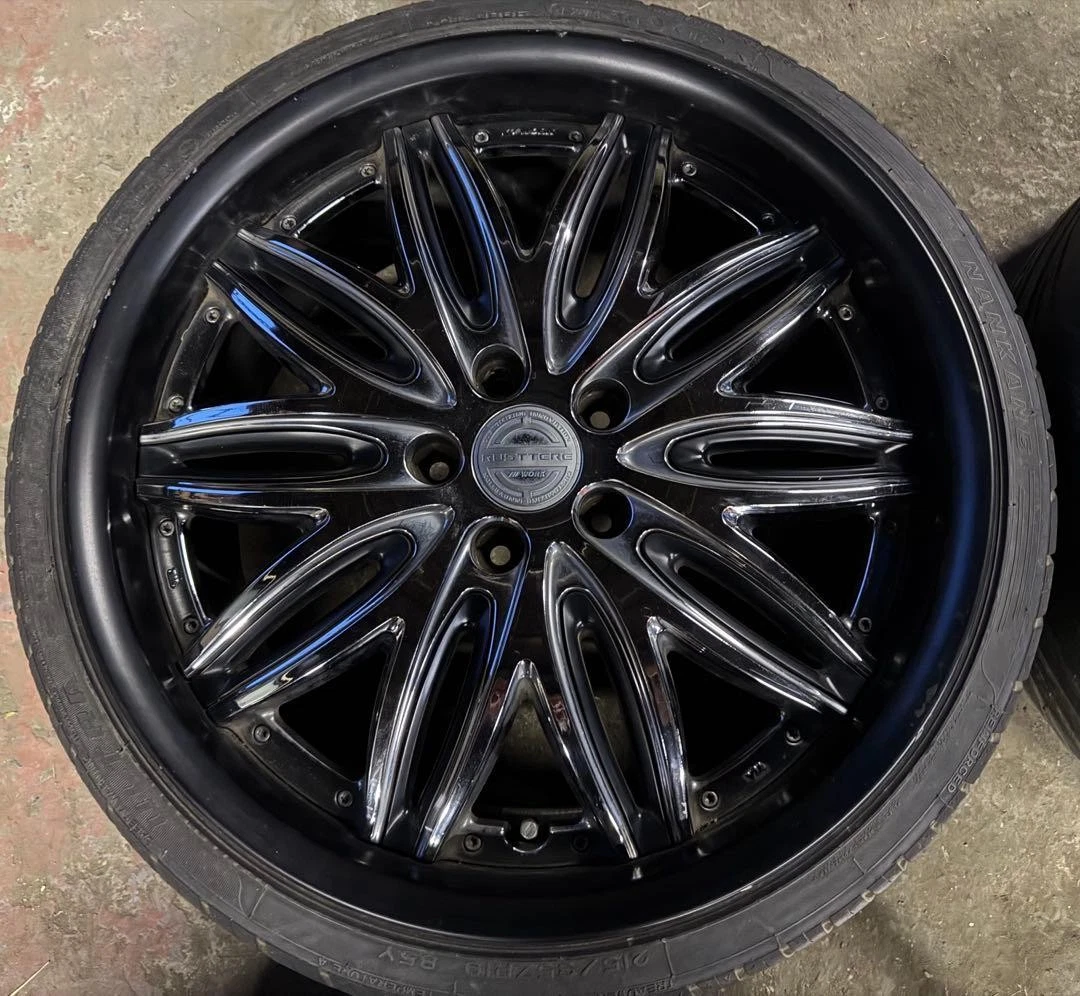 JDM WORK RUSTTERE RT1 19 Wheel Set No Tires - Image 2