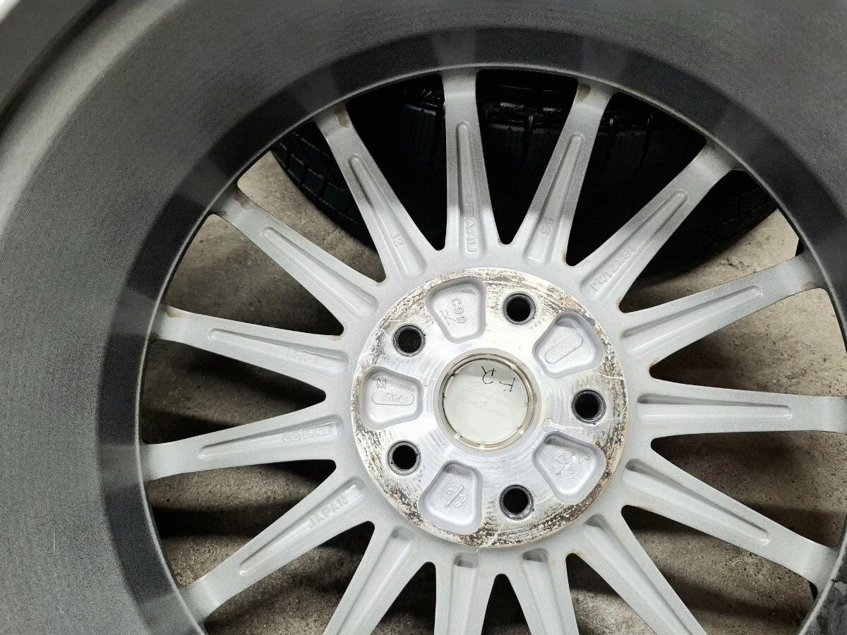 JDM Almost Subaru Levorg STI Sports OEM Wheels and Tires 2023 Bridgest No Tires - Image 7