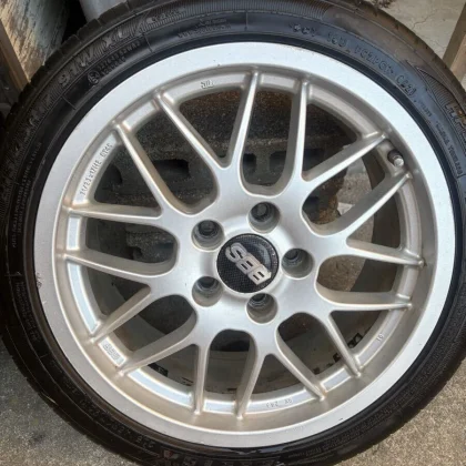 JDM BBS RX243 PCD114 7.5j BBS No Tires