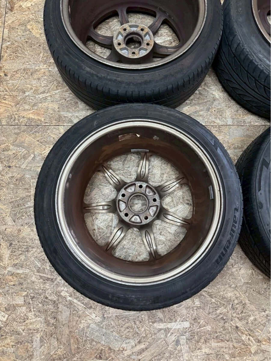 JDM Rare Weds Sport SA-90 178J+35 9J+35 PCD114.3 5-hole 5H Wedssports No Tires - Image 7