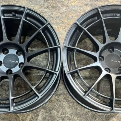 JDM Rare ENKEI NT03RR 1810.5J+15 PCD114.3 5-hole 5H lightweight wheels No Tires