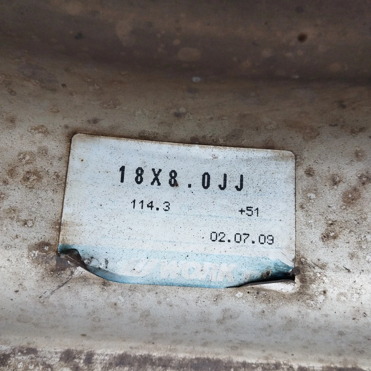 JDM WORK VS-KF 184-wheel set 8J+51 8J+45 PCD114.3 plated drift WORK No Tires - Image 9