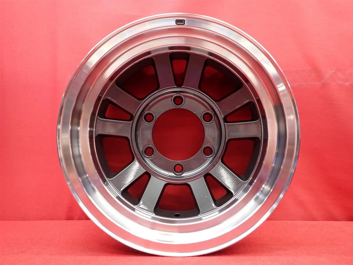 JDM Out of print rare 5Book American Racing Dasher used wheels 7J 15PC No Tires - Image 8