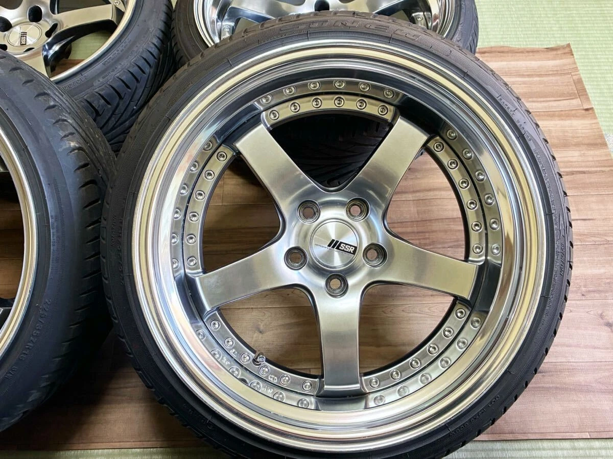 JDM SSR Professor SP4 189J 10J Skyline Crown Majesta Cima Celsior Mark No Tires - Image 3