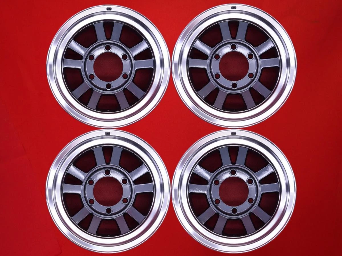 JDM Out of print rare 5Book American Racing Dasher used wheels 7J 15PC No Tires