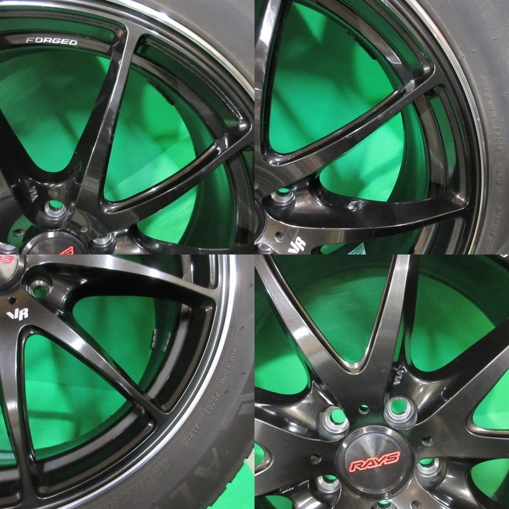 JDM RAYS VOLK RACING G25 225/55R18 2023 summer tires 50%-60% tread BRI No Tires - Image 6