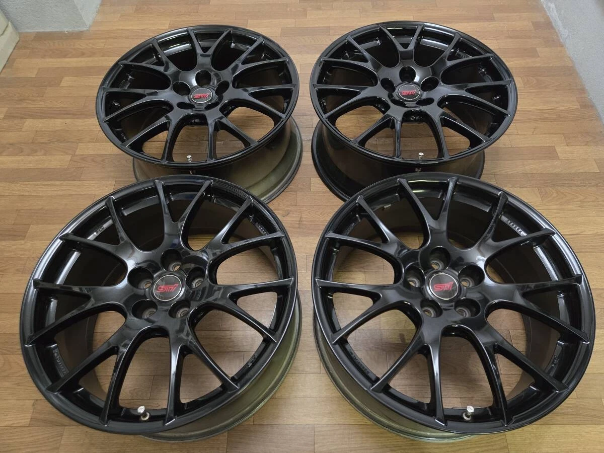 JDM 198.5J +53 PCD114.3 WRX STI S207 Genuine BBS RG523 forging NBR whe No Tires